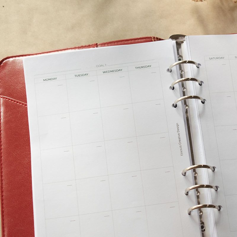 Simple Monthly Planner
