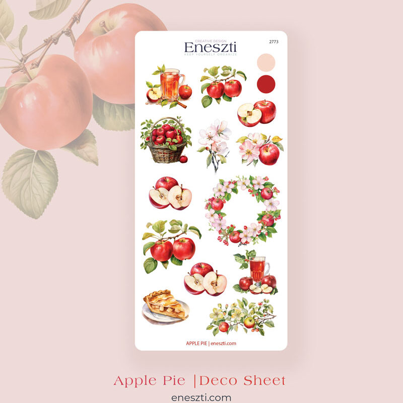 Apple Pie Deco Sticker Sheet 1.0